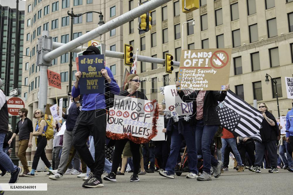 Americans Protest Trump - US