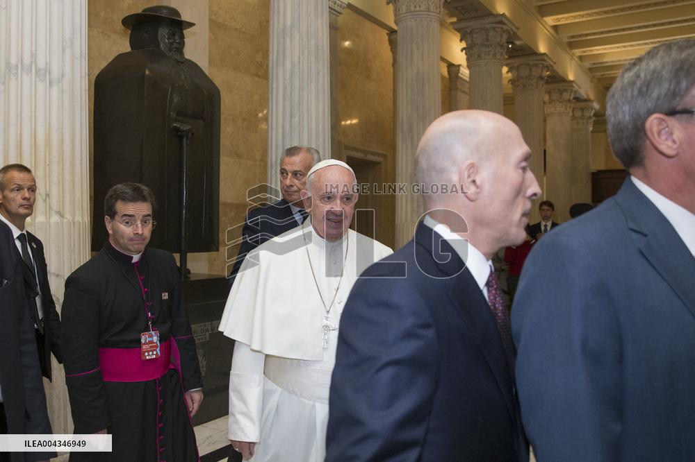 Pope Francis in US Capitol
