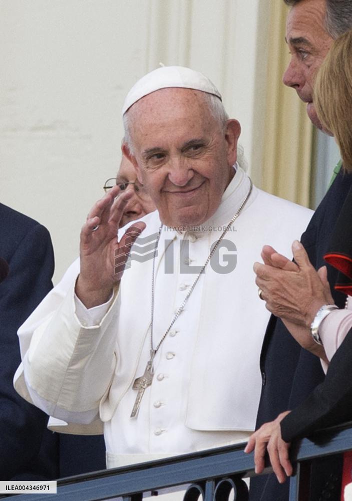 Pope Francis Addresses a Joint Session of Congress