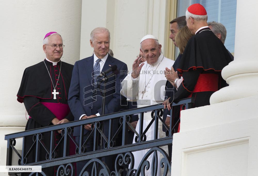 Pope Francis Addresses a Joint Session of Congress