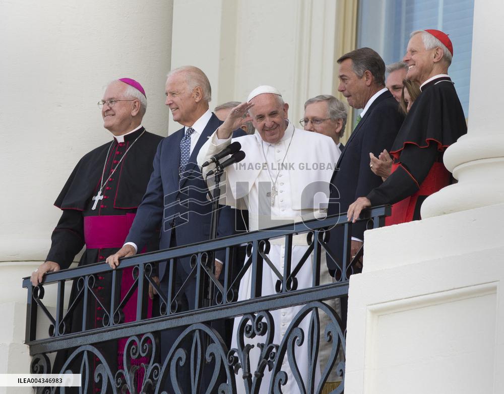 Pope Francis Addresses a Joint Session of Congress