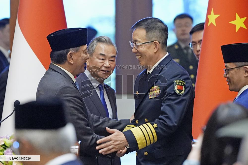 China-Indonesia foreign, defense ministerial talks