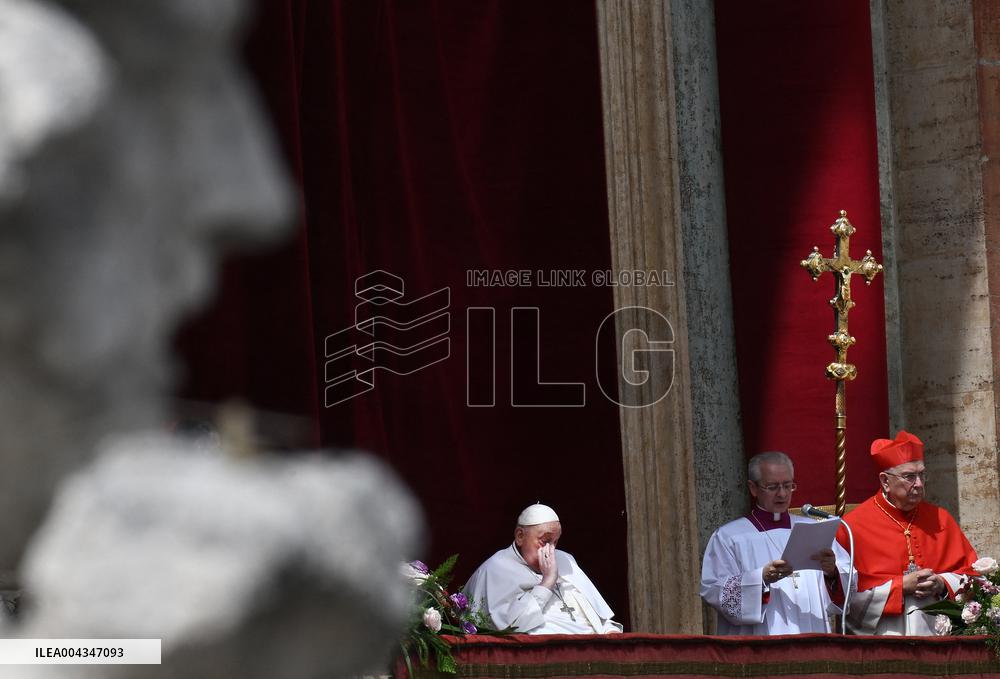 Pope Francis Delivers His Easter Message Urbi et Orbi - Vatican