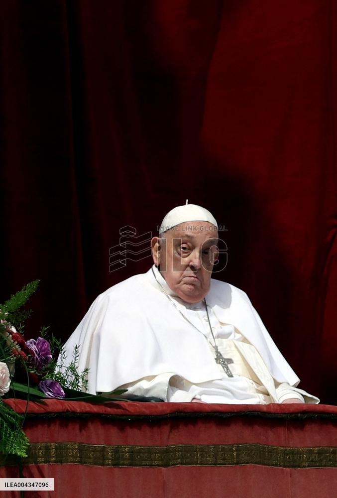 Pope Francis Delivers His Easter Message Urbi et Orbi - Vatican