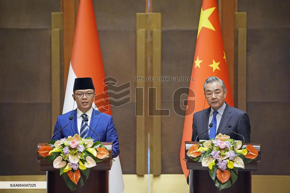 China-Indonesia foreign, defense ministerial talks