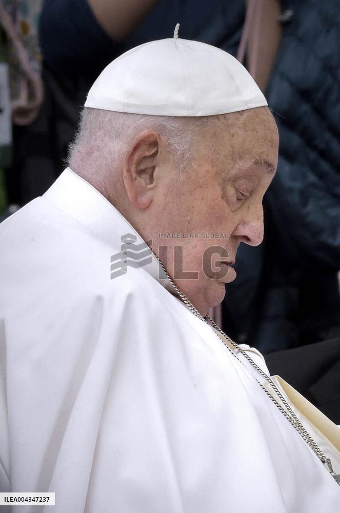 Pope Francis Last Appearance Before Death - Vatican