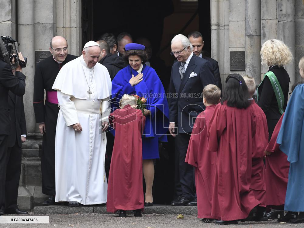 POPE IN SWEDEN