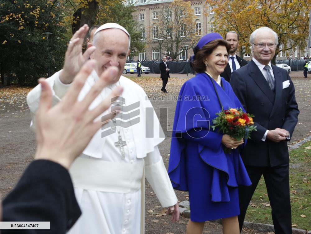 POPE IN SWEDEN