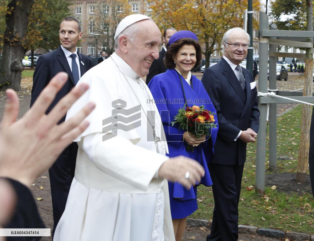 POPE IN SWEDEN
