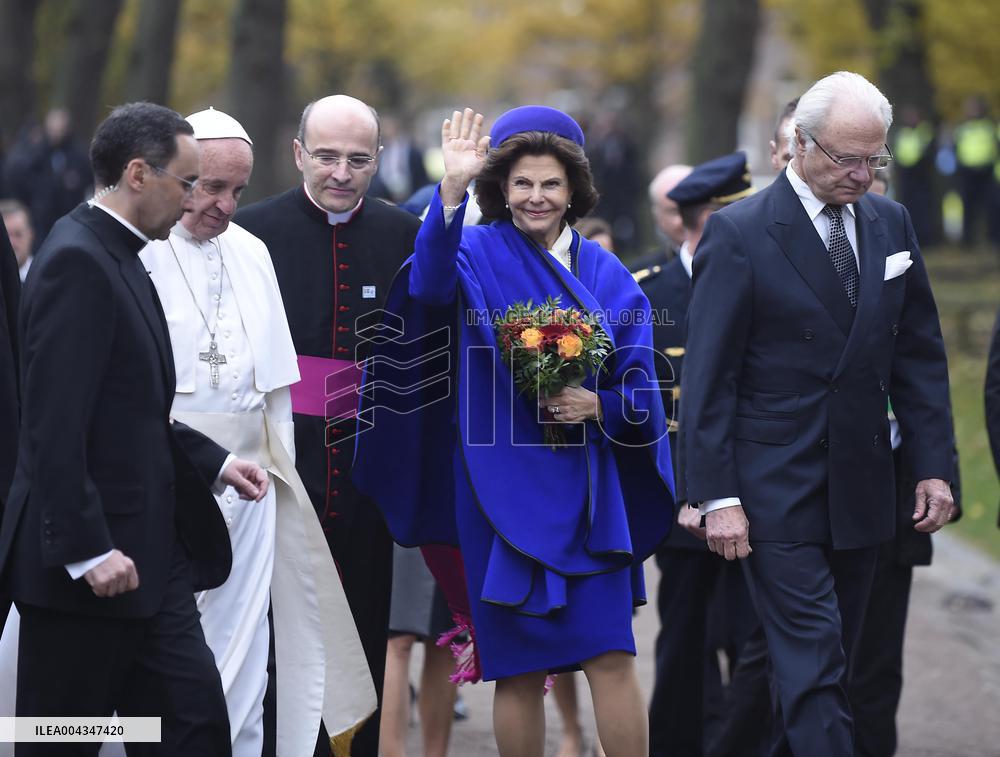 POPE IN SWEDEN