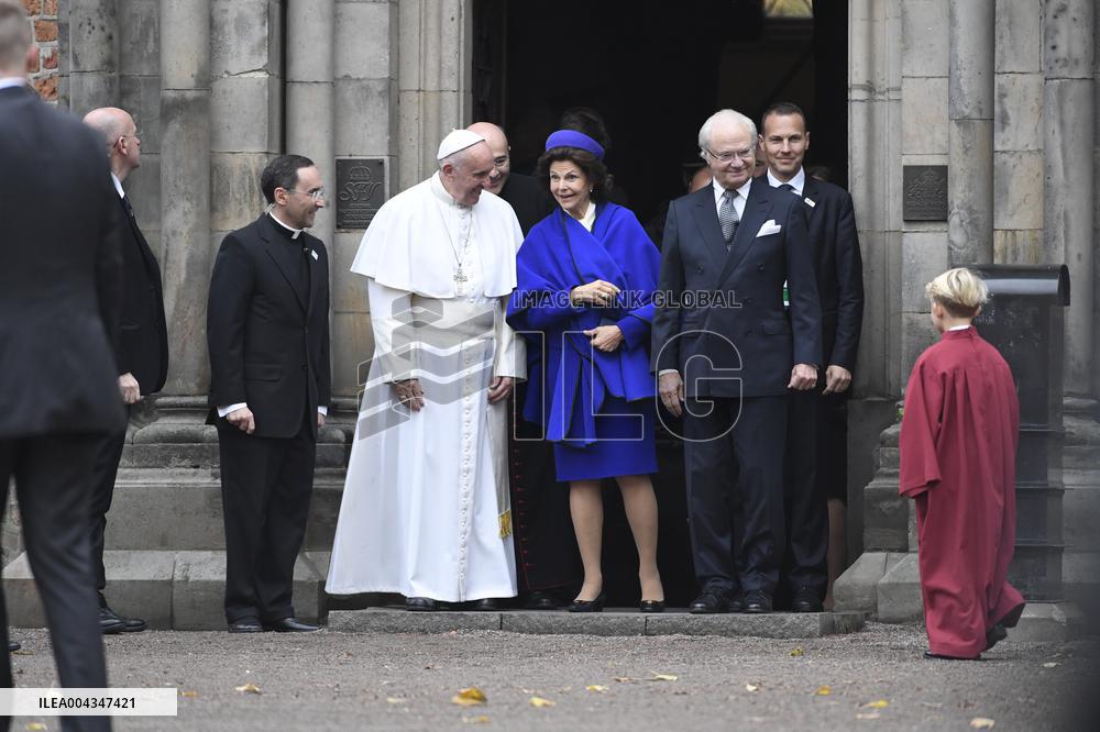 POPE IN SWEDEN