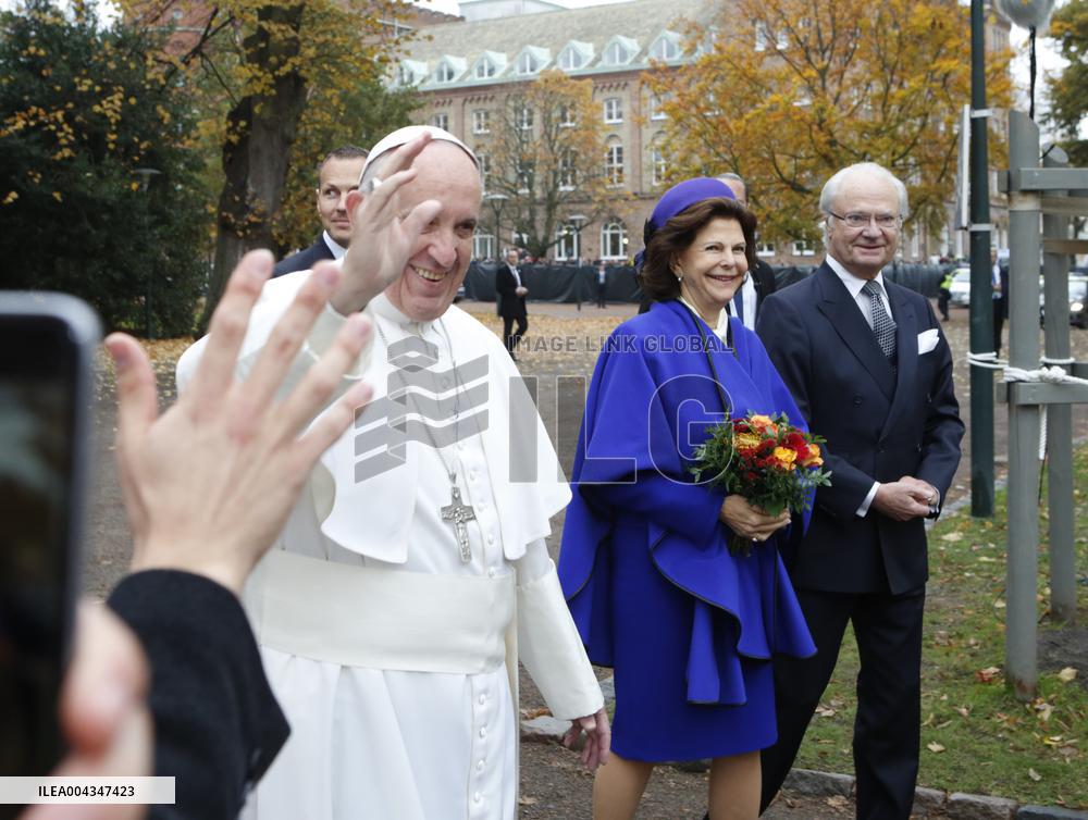 POPE IN SWEDEN