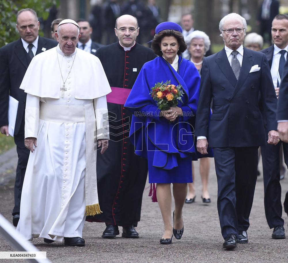 POPE IN SWEDEN