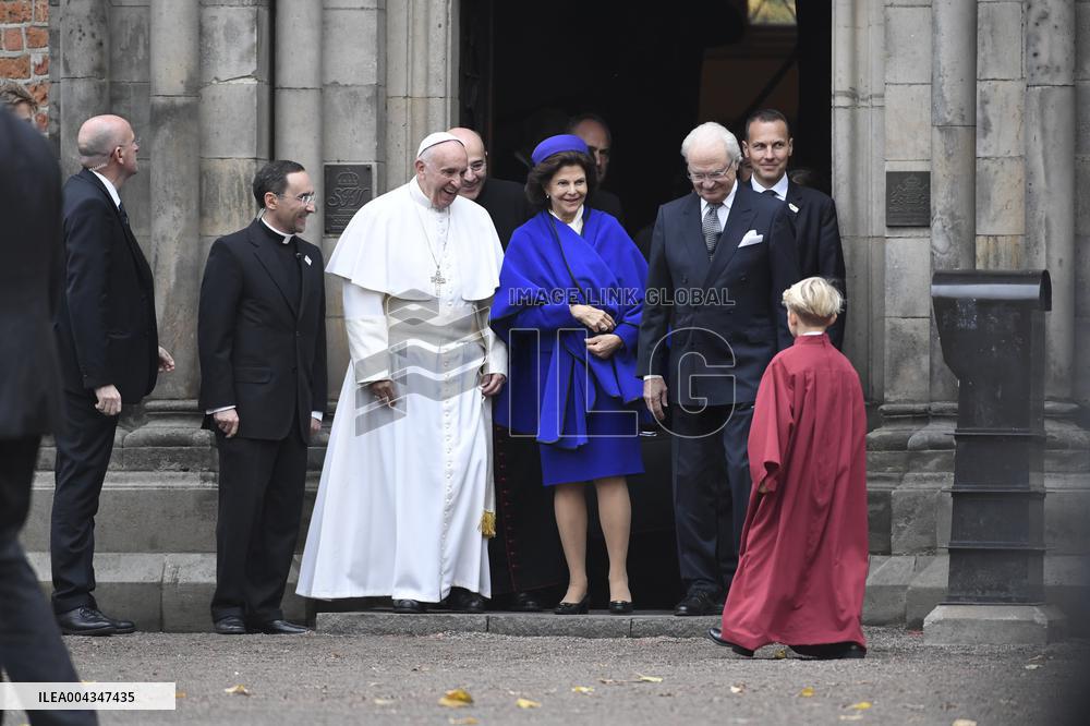 POPE IN SWEDEN