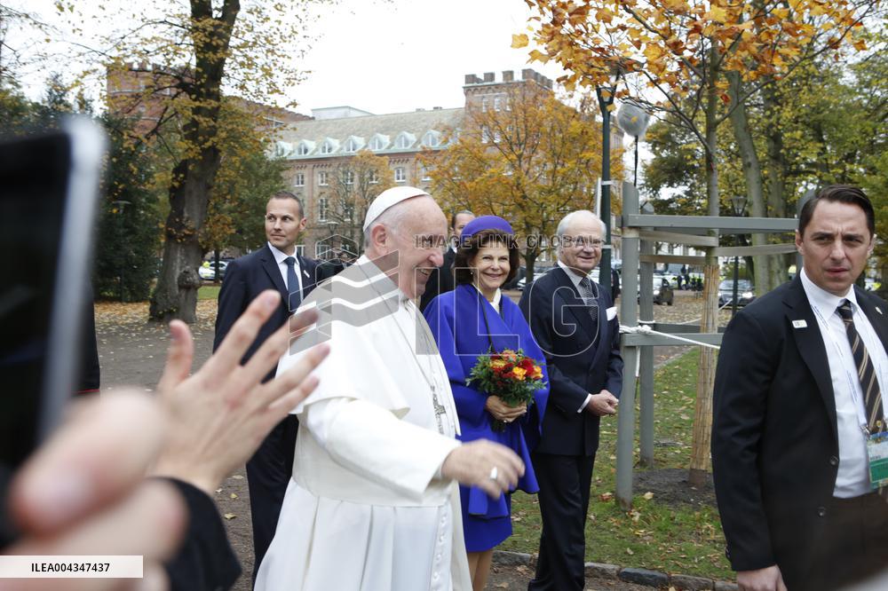 POPE IN SWEDEN