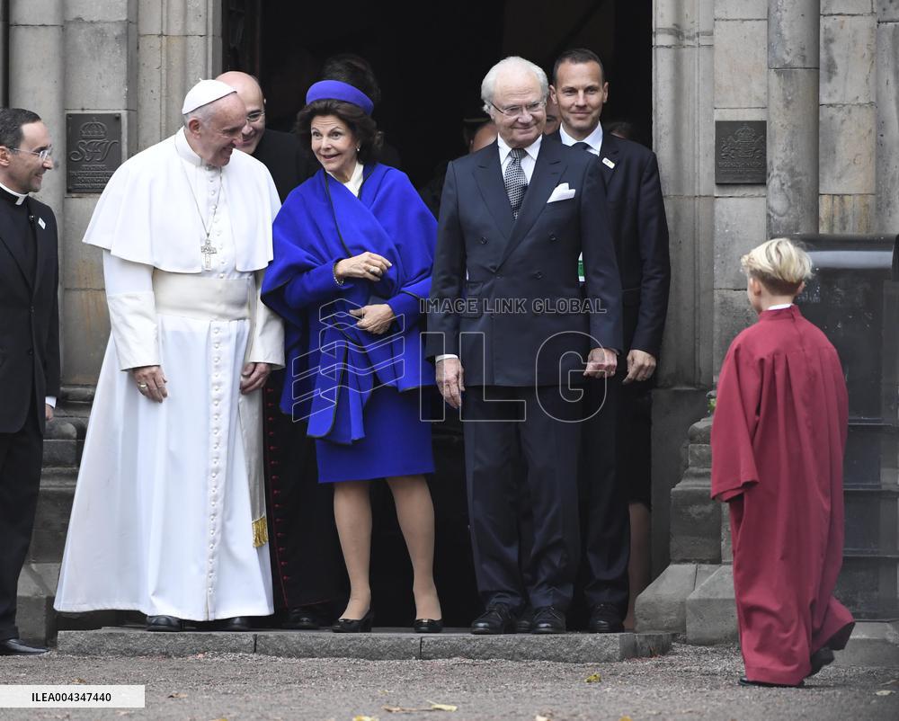POPE IN SWEDEN