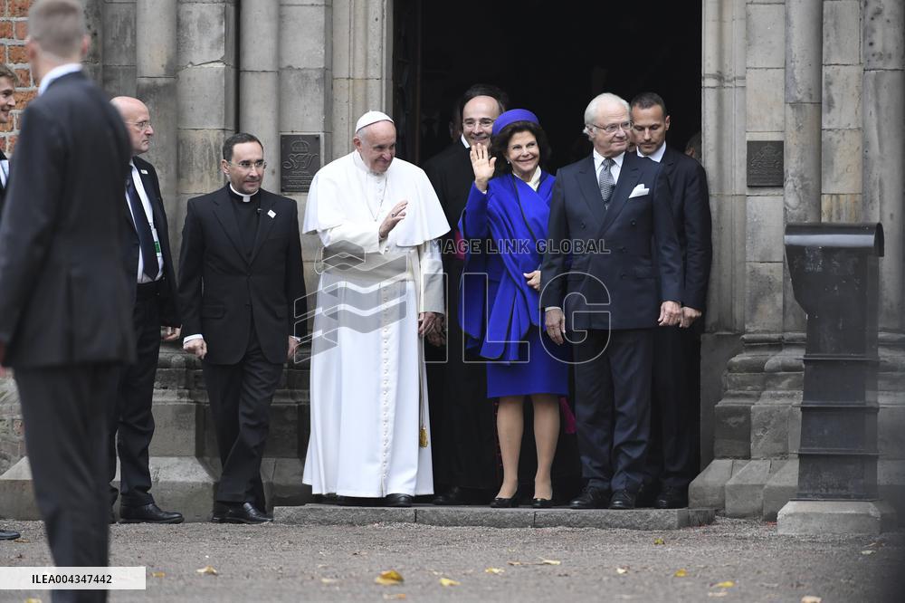 POPE IN SWEDEN