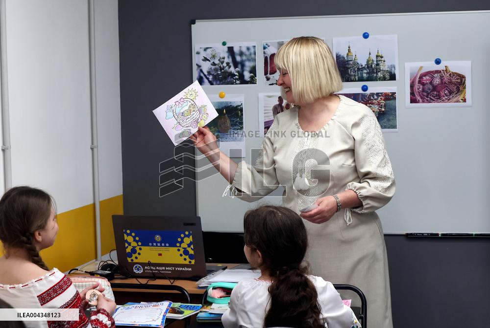 Third underground school opened in Kharkiv