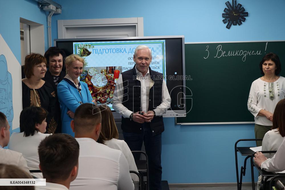 Third underground school opened in Kharkiv