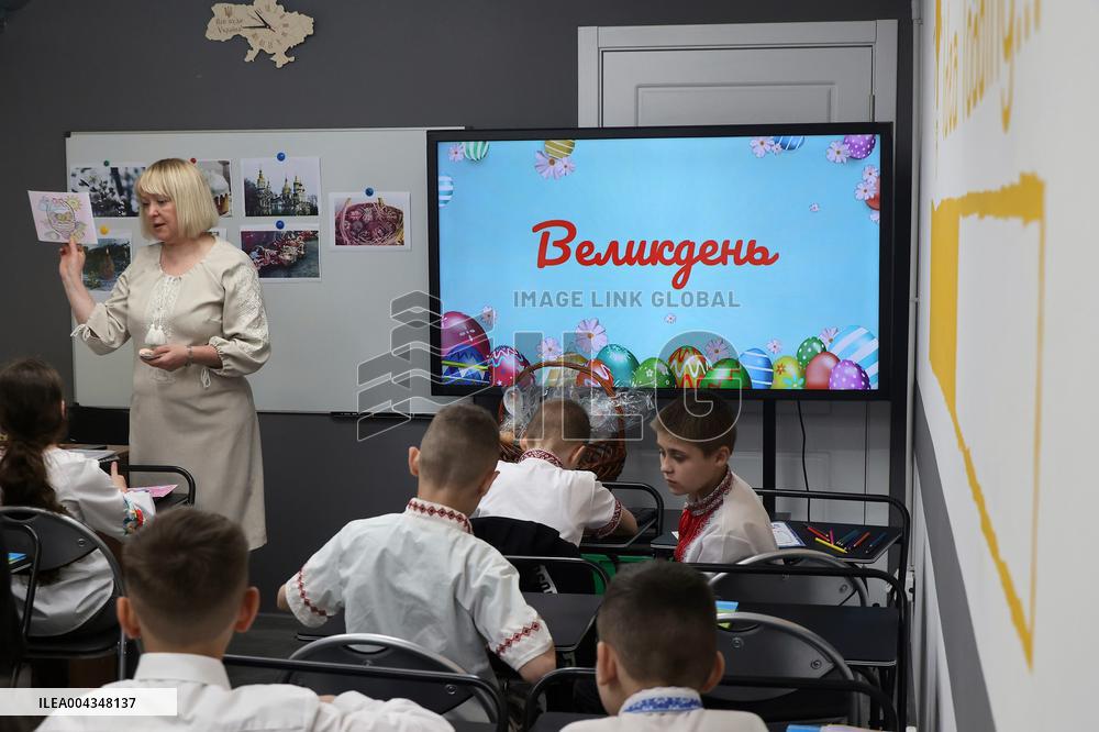 Third underground school opened in Kharkiv