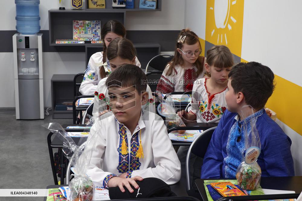 Third underground school opened in Kharkiv