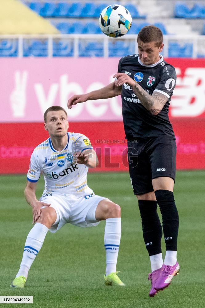 Dynamo defeats Obolon 3-0 in Ukrainian Premier League match