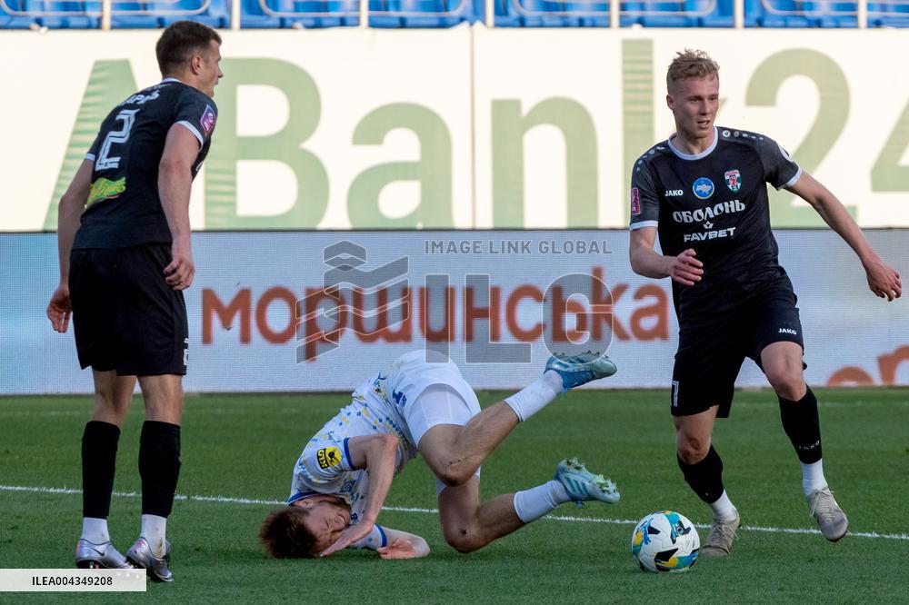 Dynamo defeats Obolon 3-0 in Ukrainian Premier League match
