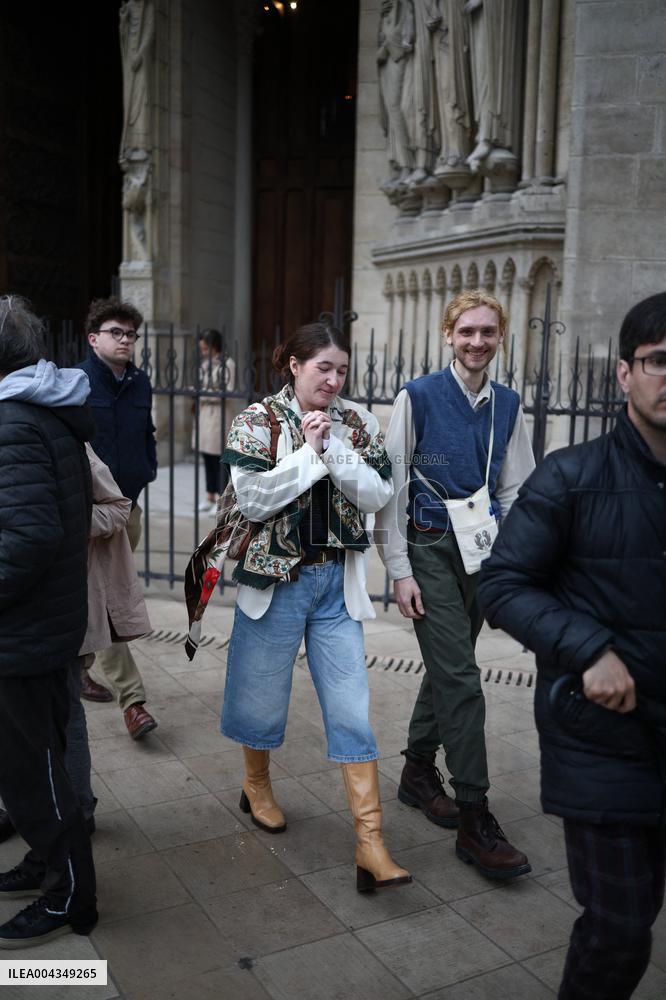 Prayer Vigil for Pope Francis - Paris