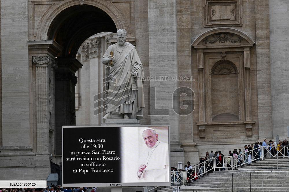 Rosary Prayer for Pope Francis - Vatican