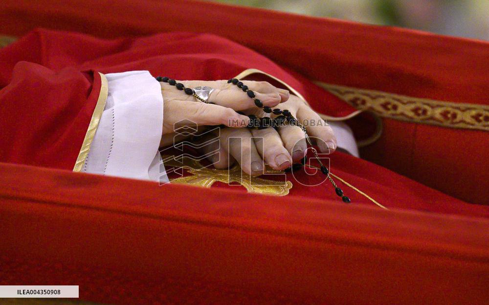 Rite Confirming The Death Of Pope Francis - Vatican