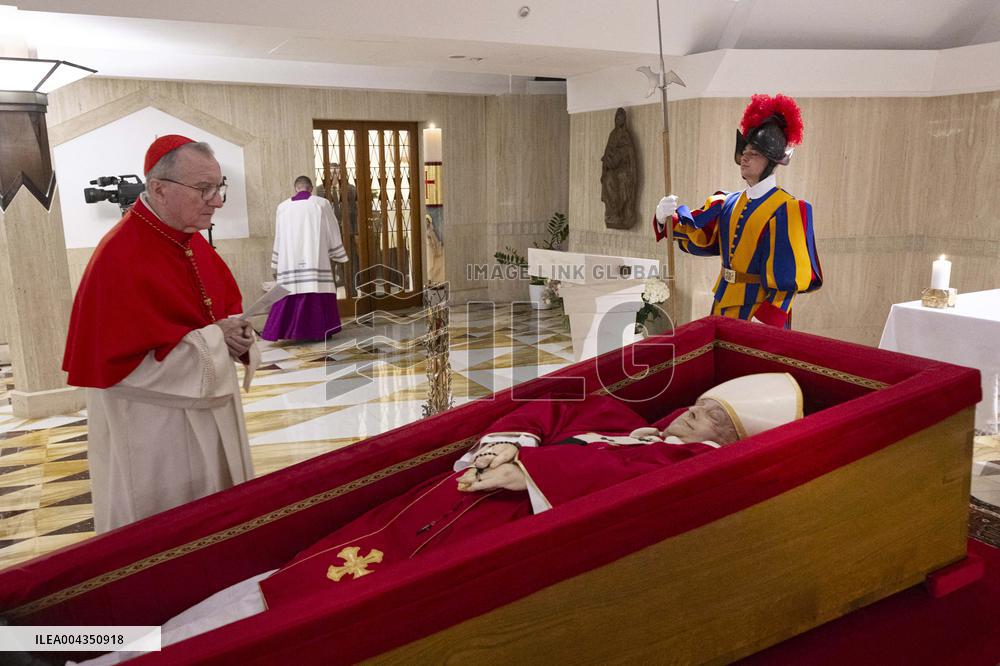 Rite Confirming The Death Of Pope Francis - Vatican