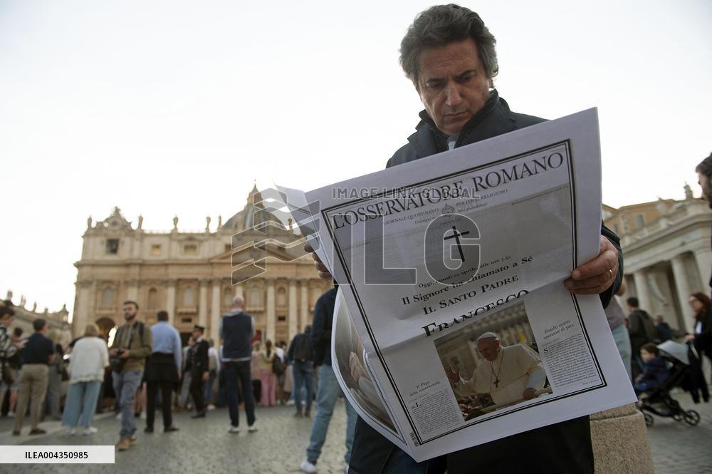Rosary Prayer for Pope Francis - Vatican