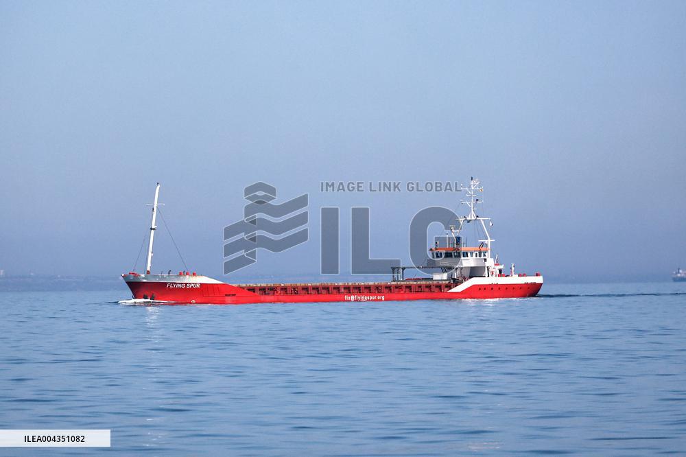 Ukrainian Navy on patrol in Black Sea off Odesa coast