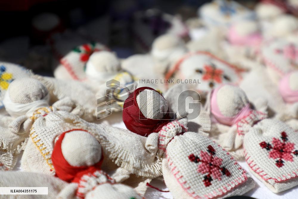 Folk crafts fair at Saint Sophia of Kyiv