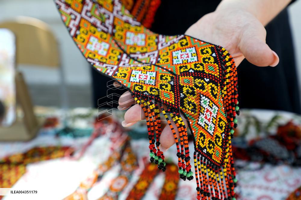 Folk crafts fair at Saint Sophia of Kyiv