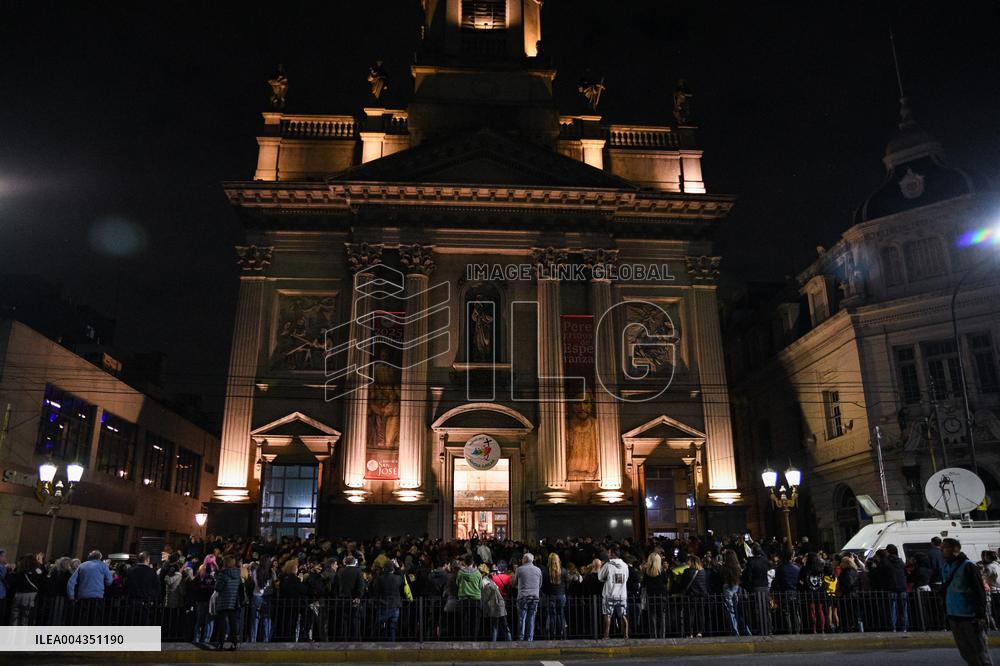 Mass in Honor of Pope Francis - Argentina