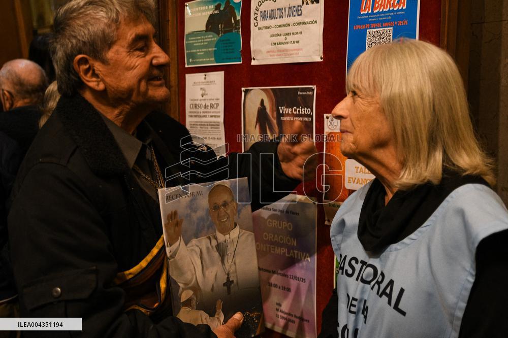Mass in Honor of Pope Francis - Argentina