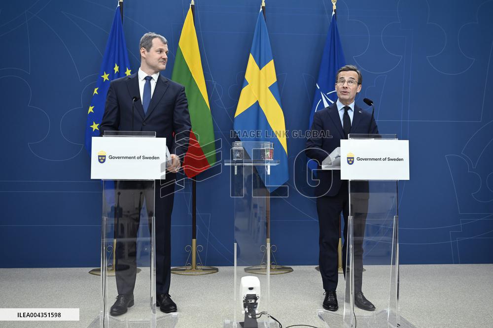 BILATERAL MEETING SWEDEN LITHUANIA
