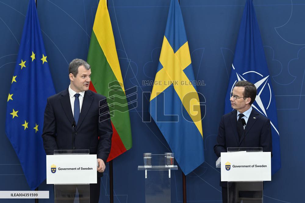 BILATERAL MEETING SWEDEN LITHUANIA
