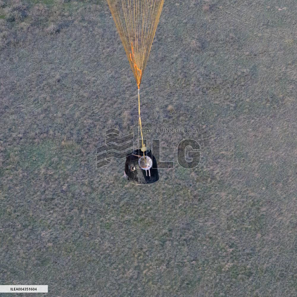 Expedition 72 Soyuz Landing in Kazakhstan