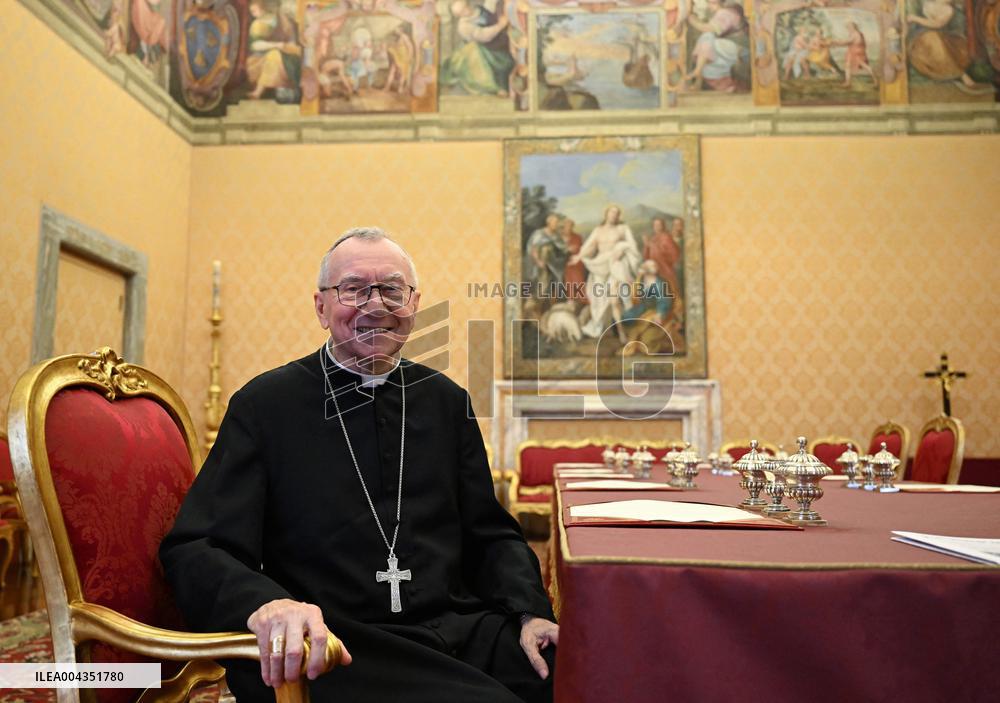 Cardinal ‘Papabile’ Pietro Parolin - Close-up - Vatican
