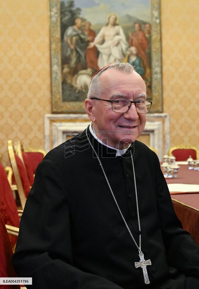 Cardinal ‘Papabile’ Pietro Parolin - Close-up - Vatican