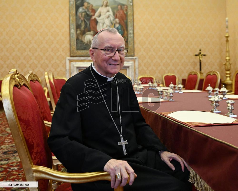 Cardinal ‘Papabile’ Pietro Parolin - Close-up - Vatican