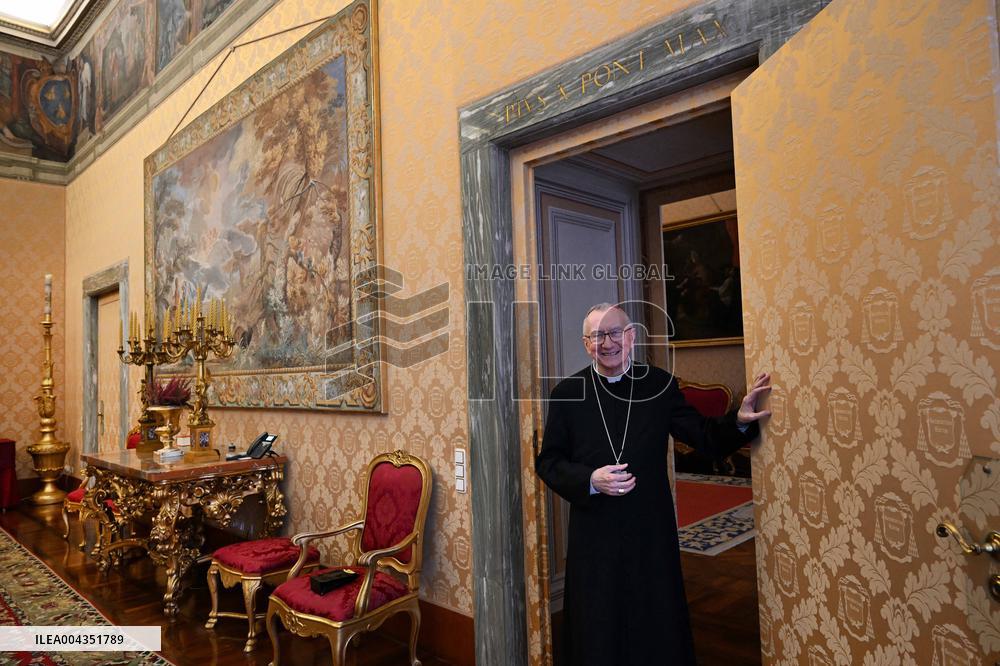 Cardinal ‘Papabile’ Pietro Parolin - Close-up - Vatican