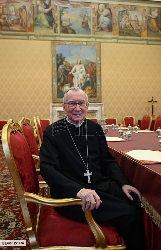 Cardinal ‘Papabile’ Pietro Parolin - Close-up - Vatican