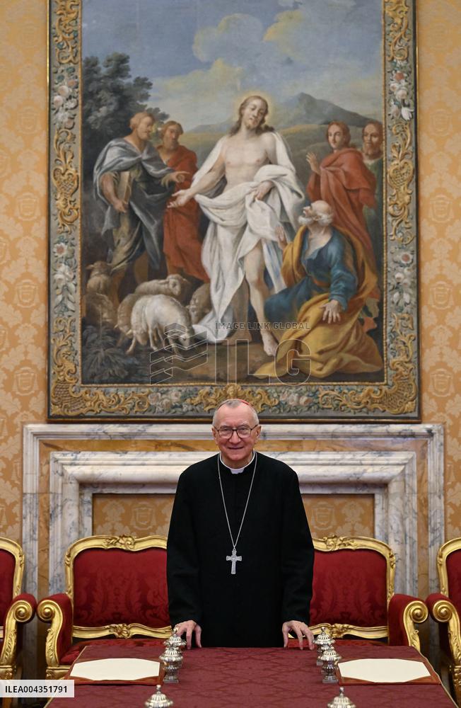 Cardinal ‘Papabile’ Pietro Parolin - Close-up - Vatican