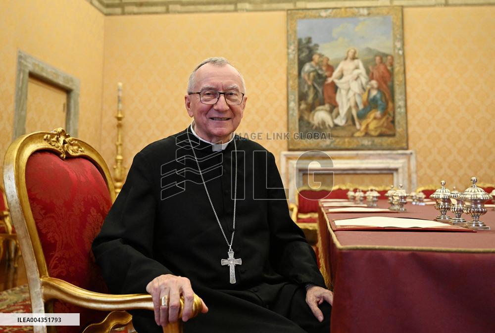 Cardinal ‘Papabile’ Pietro Parolin - Close-up - Vatican