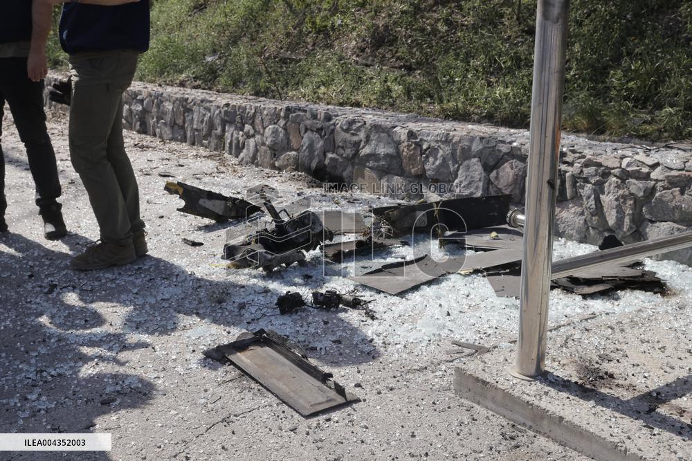 Massive attack by Shahed on Kharkiv