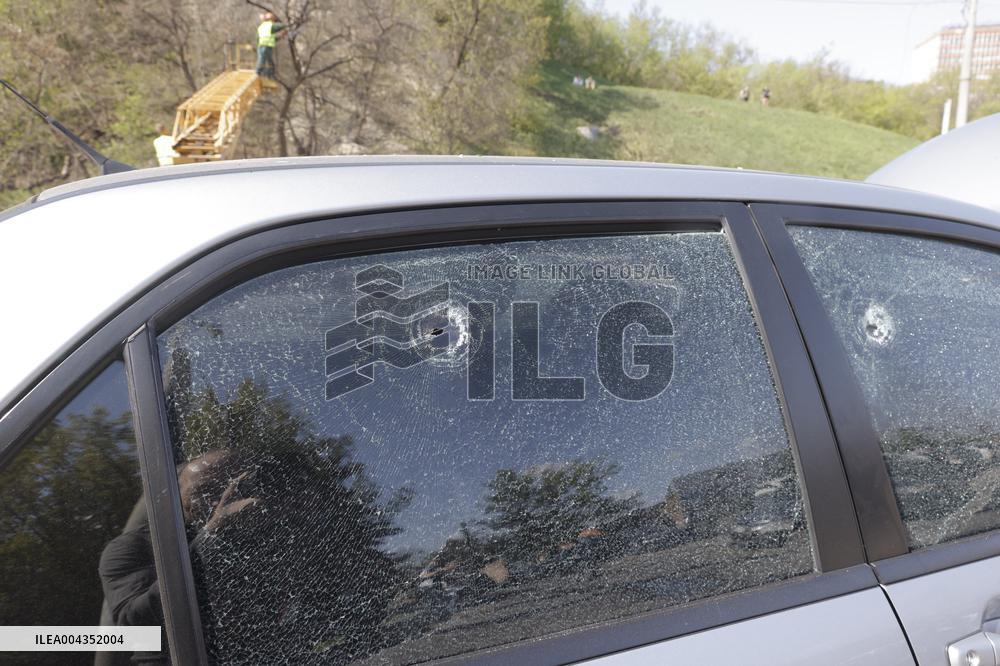 Massive attack by Shahed on Kharkiv