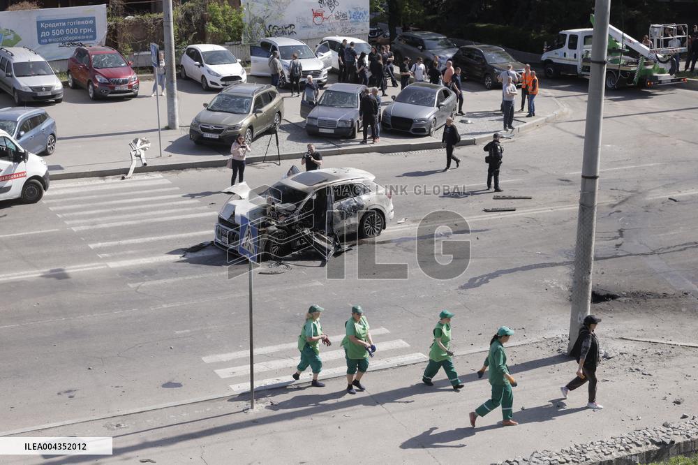 Massive attack by Shahed on Kharkiv